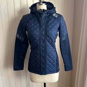 Lightweight Navy Hoodie Jacket